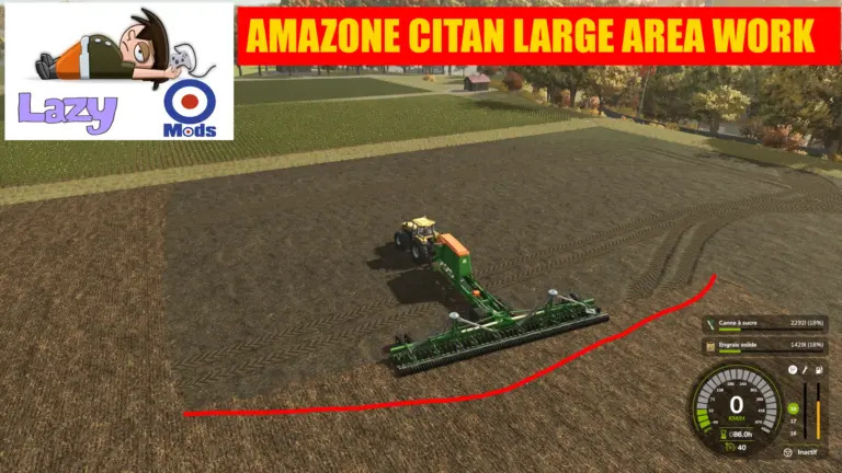 AMAZONE CITAN LARGE AREA WORK V1.0