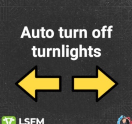 Auto turn off turn lights V1.0