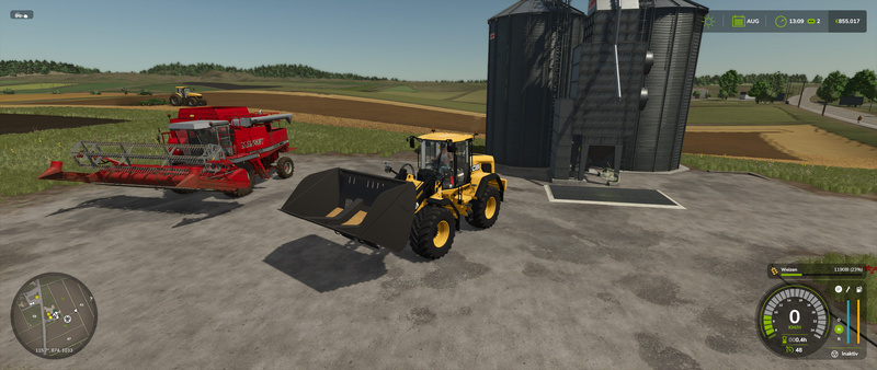 Larger L120 Volvo high-tip bucket V1.0