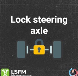 Lock steering axle V1.0