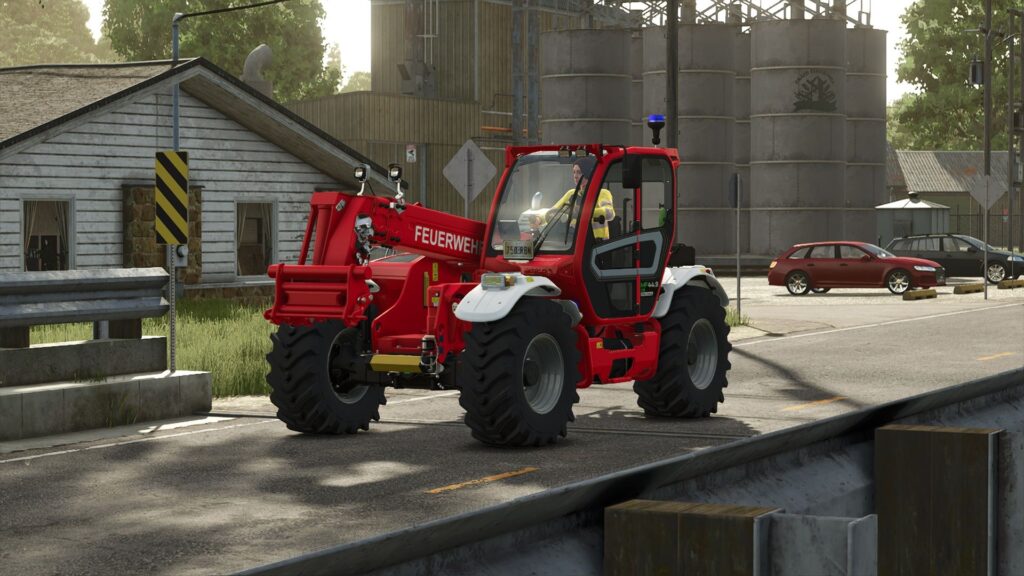 Merlo Multifarmer 449 Fire Department V1.0