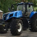 New Holland T8.1250 GENESIS (1250HP | 70km\h) V1.0