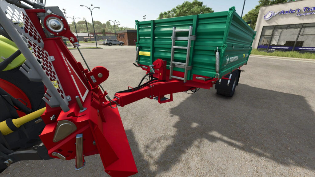 TAJFUN winch + trailer attacher joint V1.0